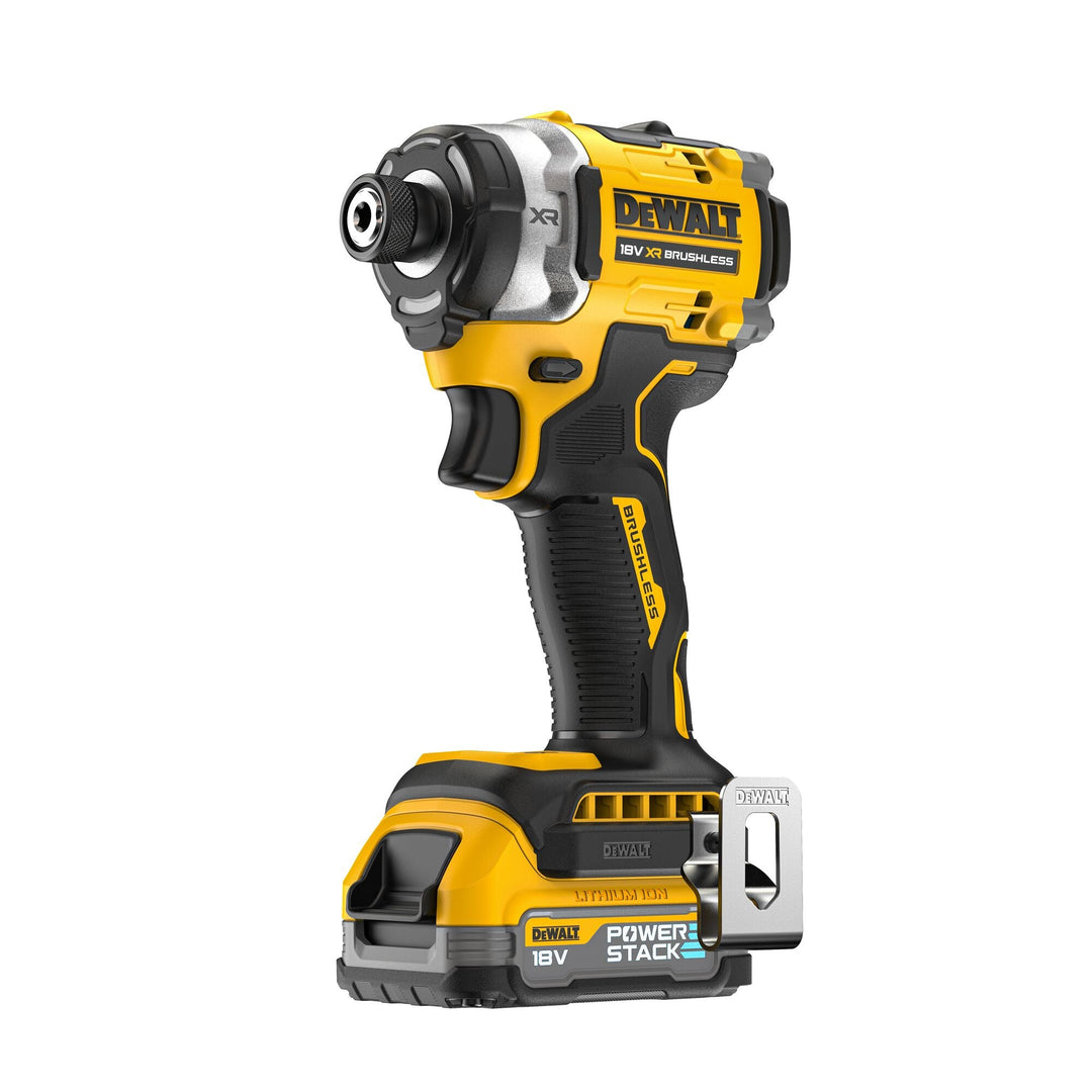 DEWALT Visseuse à chocs Premium XR 18V 1.7Ah Li - Ion Brushless - POWERSTACK - MK SELLER EU