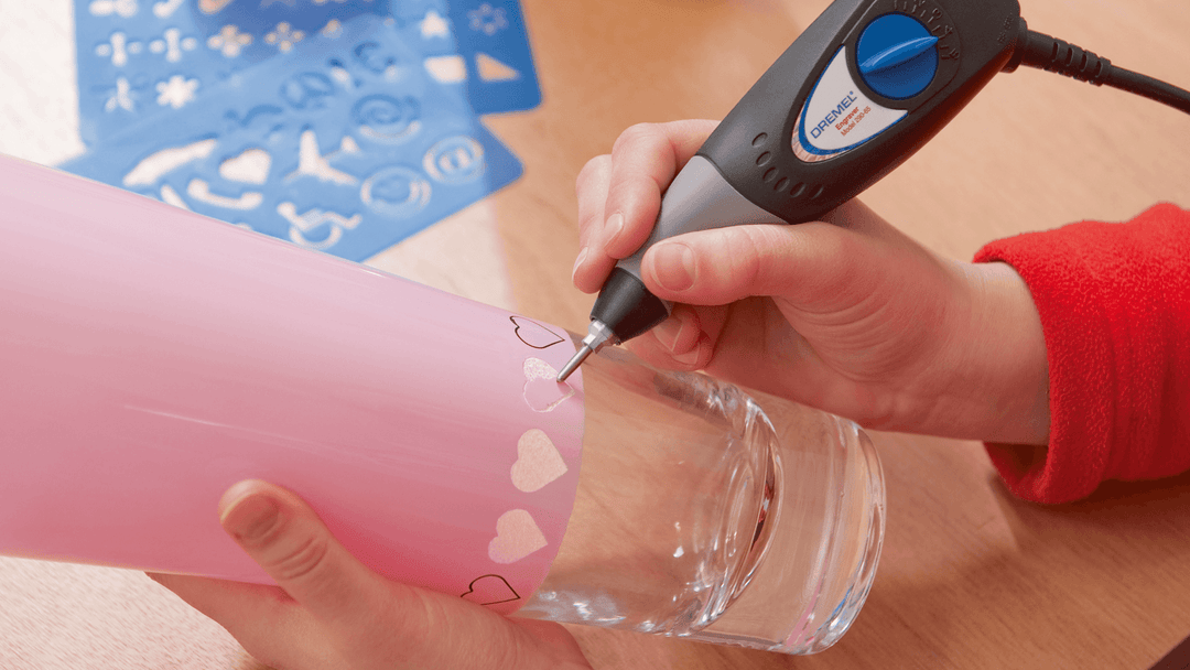 DREMEL 290 graveur outil compact (35W),Arts&Crafts 3 pointes, 4 pochoirs - MK SELLER EU