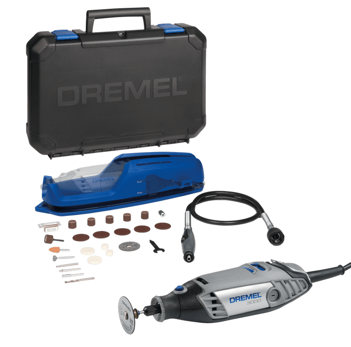 DREMEL 3000 - 1/25 outil multi - usage (130W), 1 adaptation, 25 accessoires - MK SELLER EU