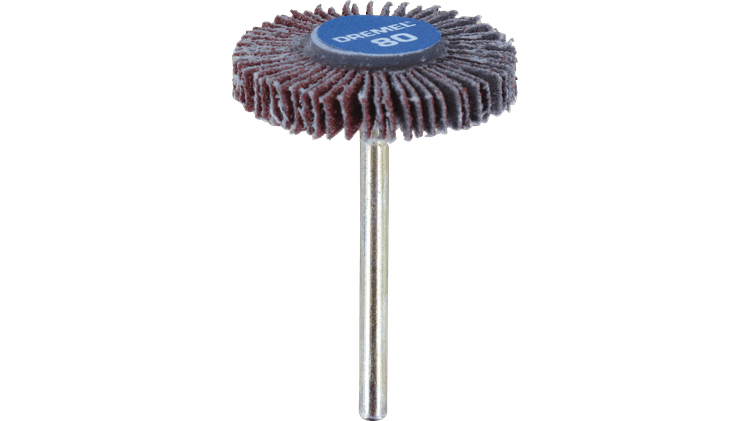 DREMEL 504 Roue a lamelles ø 28 mm ep.4,8 mm grain 80 - MK SELLER EU