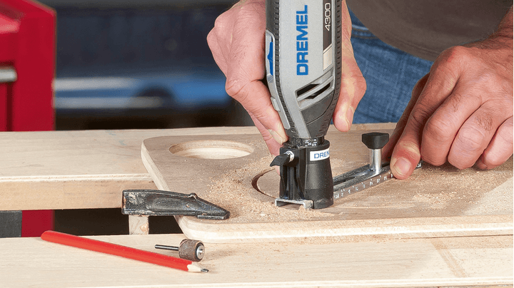 DREMEL 678 Guide pour découpe droite et circulaire jusqu'à 30 cm - MK SELLER EU