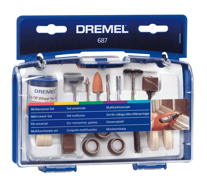 DREMEL 687 Jeu de 52 pièces travaux généraux - MK SELLER EU