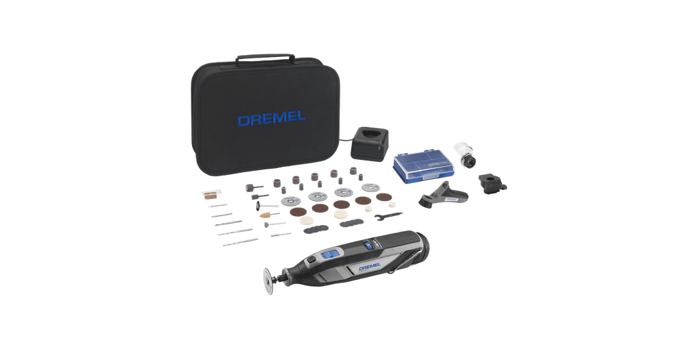 DREMEL 8240 Outil Rotatif Multifonction Sans - fil 12V 3Adaptations 45Accessoires - MK SELLER EU