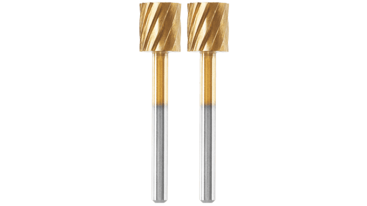 DREMEL Max 115 Lot de 2 fraises acier rapide haute longévité ø 7,8mm cylindrique - MK SELLER EU