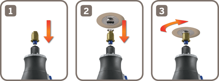 DREMEL S402 Adaptateur EZ SpeedClic seul - MK SELLER EU