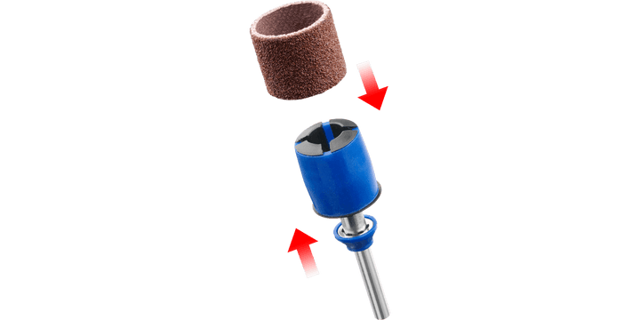 DREMEL S407 Adaptateur ponçage EZ SpeedClic + 2 bandes - MK SELLER EU