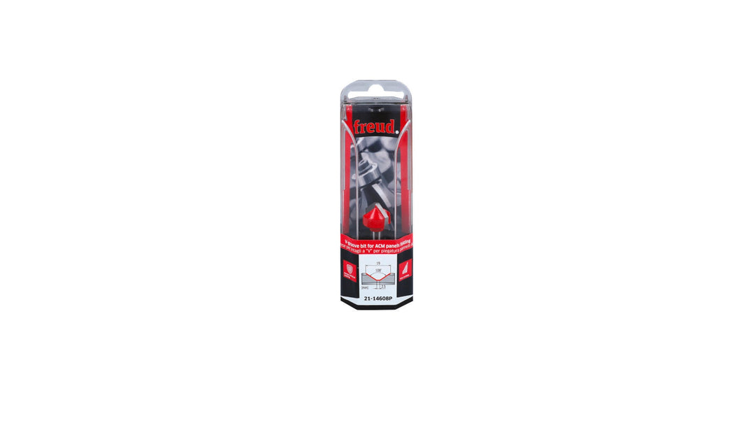 FREUD F03FR04022 Mèche à rainurer en V D19 H12,5/60 Q8 Z2 - MK SELLER EU
