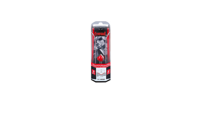 FREUD F03FR04022 Mèche à rainurer en V D19 H12,5/60 Q8 Z2 - MK SELLER EU