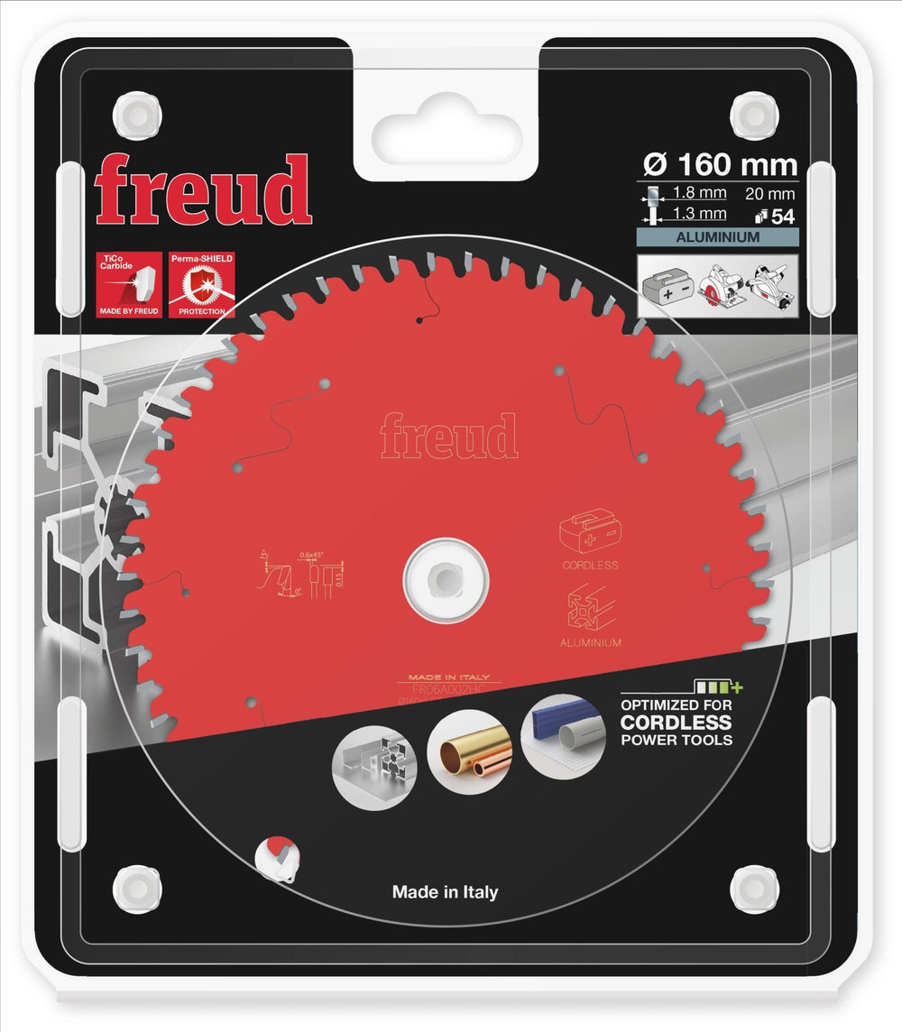 FREUD FR06A002HC Lame Aluminium/PVC Ø160×20mm Z54 - MK SELLER EU
