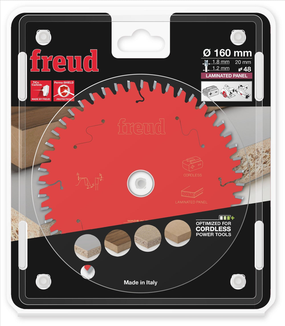 FREUD FR06L003HC Lame Mélaminé/Aggloméré Ø160×20mm Z48 - MK SELLER EU