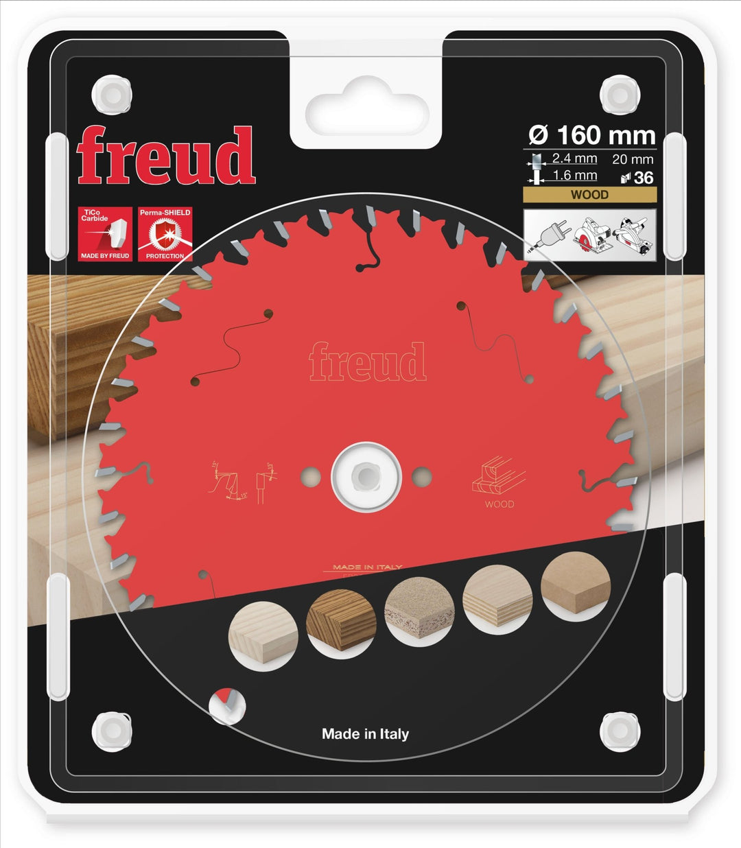 FREUD FR06W010H Lame Bois Ø160×20mm Z36 - MK SELLER EU