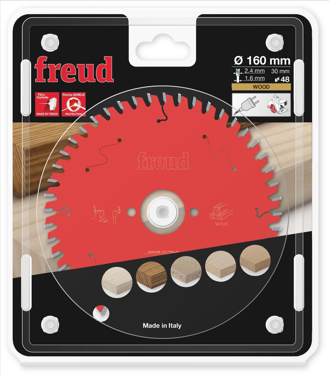 FREUD FR06W013H Lame Bois Ø160×30mm Z48 - MK SELLER EU
