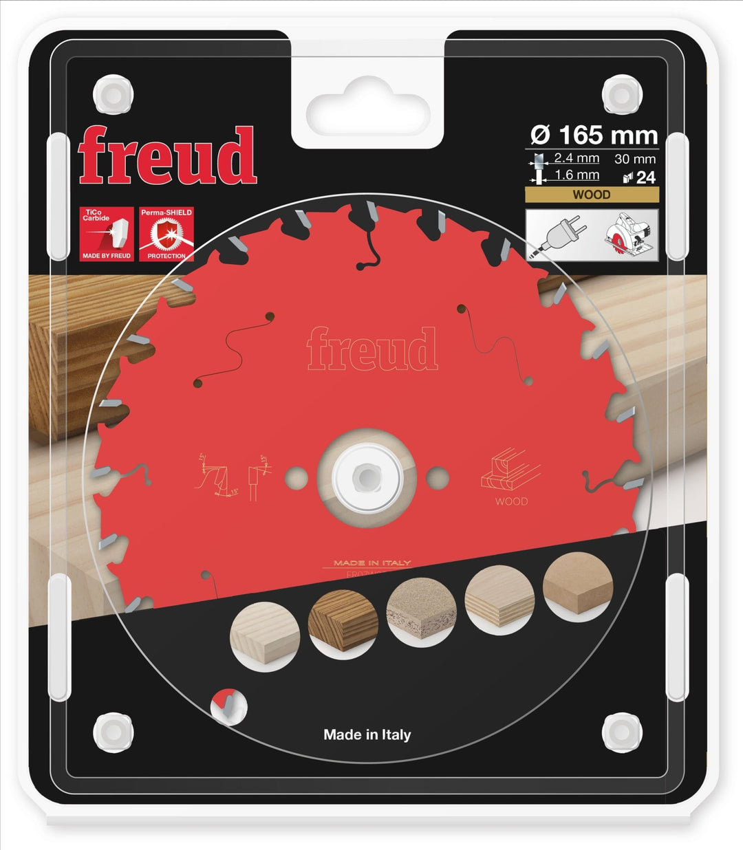 FREUD FR07W006H Lame Bois Ø165×30mm Z24 - MK SELLER EU
