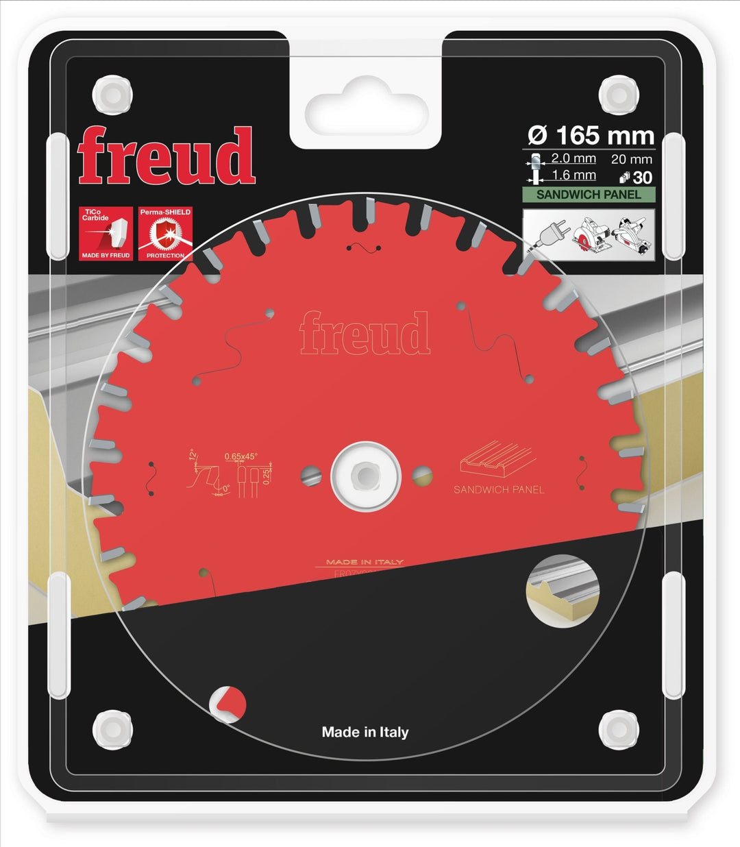 FREUD FR07X001H Lame Sandwich Ø165×20mm Z30 - MK SELLER EU