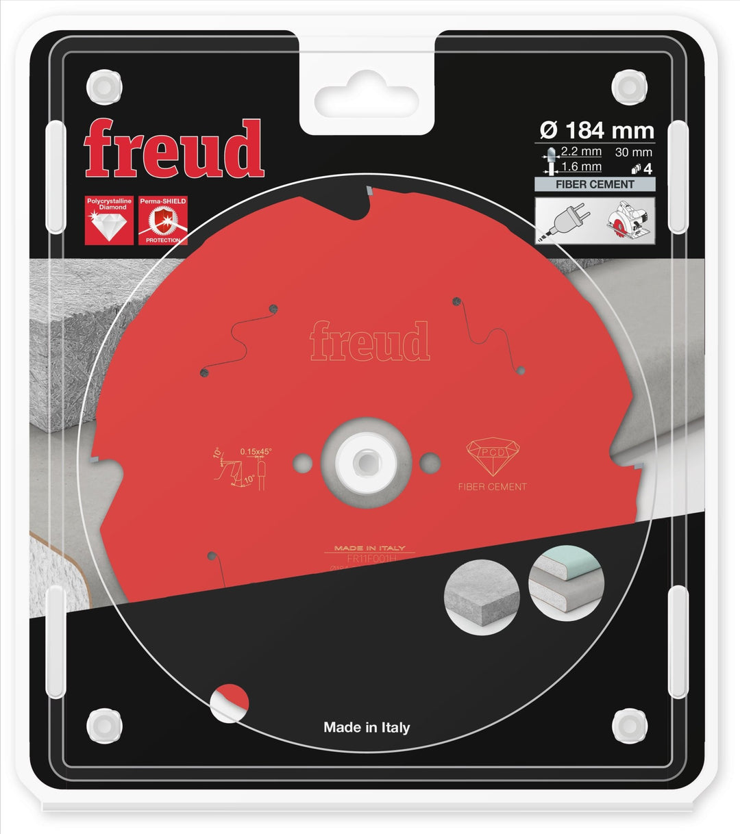 FREUD FR11F001H Lame Fibrociment Ø184×30mm Z4 - MK SELLER EU