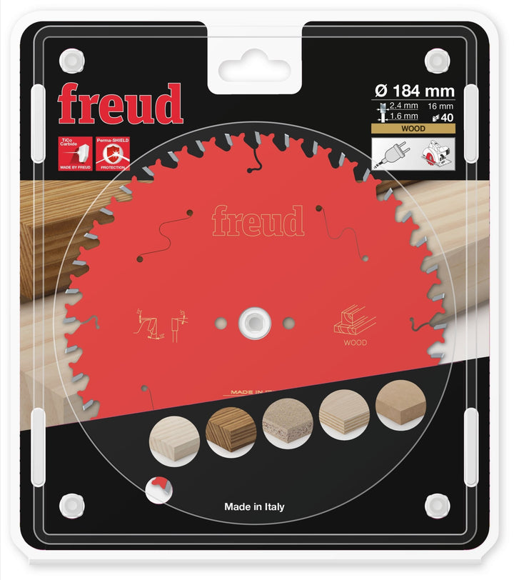 FREUD FR11W002H Lame Bois Ø184×16mm Z40 - MK SELLER EU