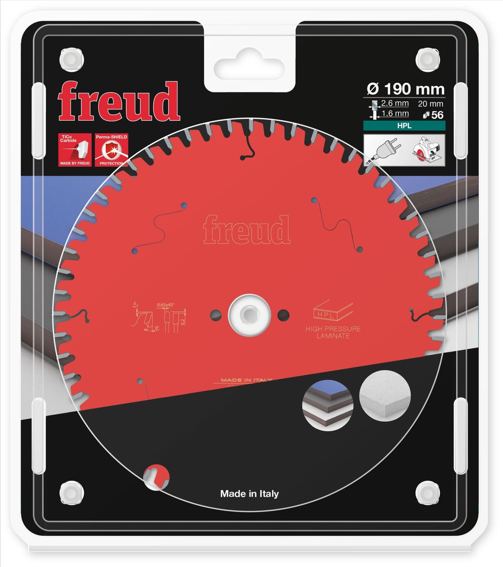 FREUD FR13H001H Lame HPL Ø190×20mm Z56 - MK SELLER EU