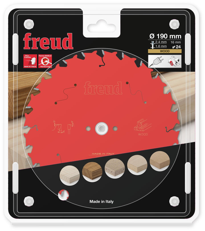 FREUD FR13W001H Lame Bois Ø190×16mm Z24 - MK SELLER EU