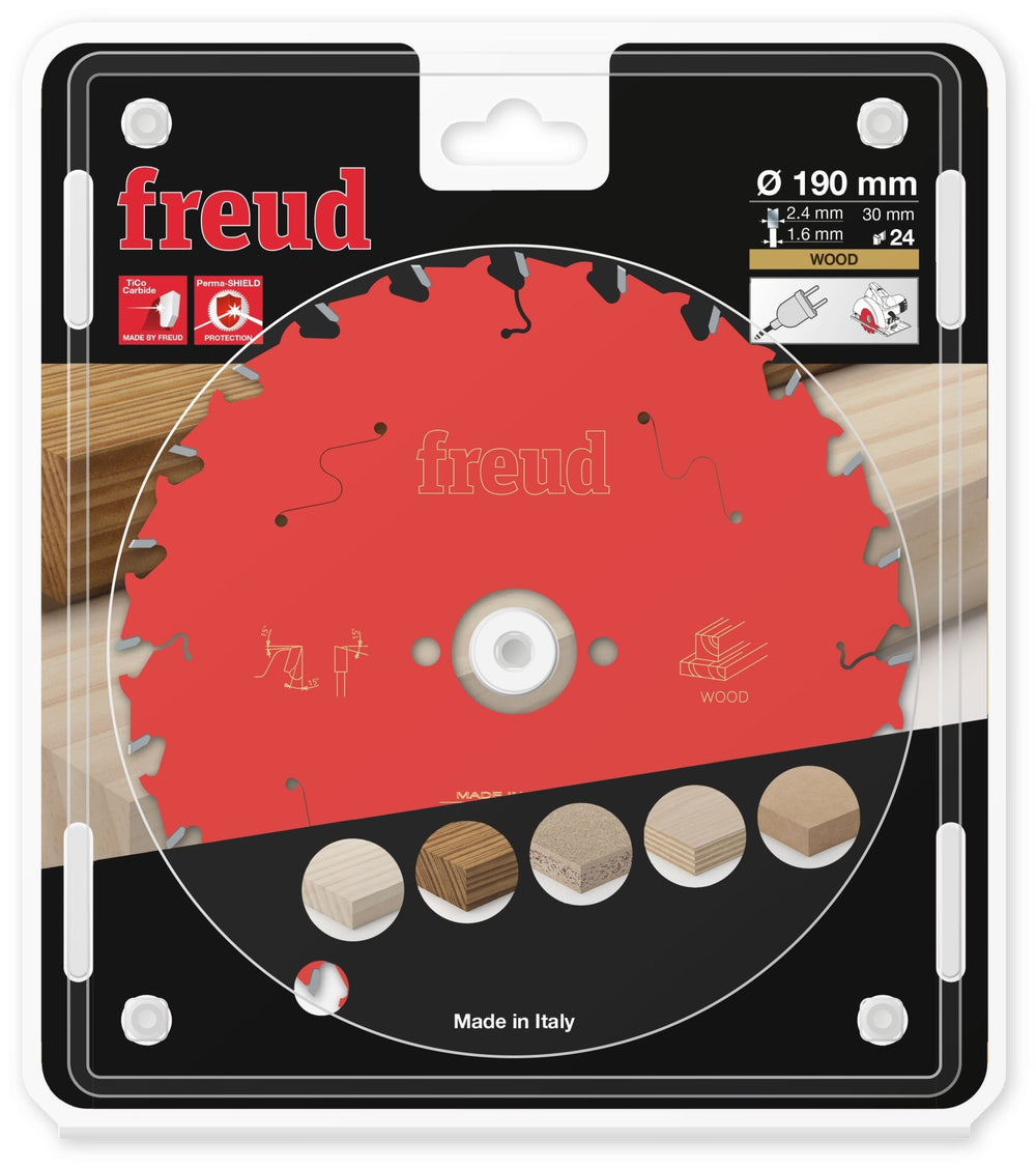 FREUD FR13W006H Lame Bois Ø190×30mm Z24 - MK SELLER EU