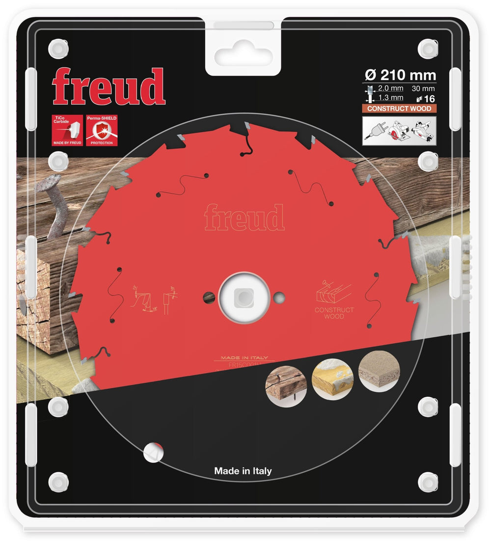 FREUD FR15C001H Lame Bois construction Ø210×30mm Z16 - MK SELLER EU