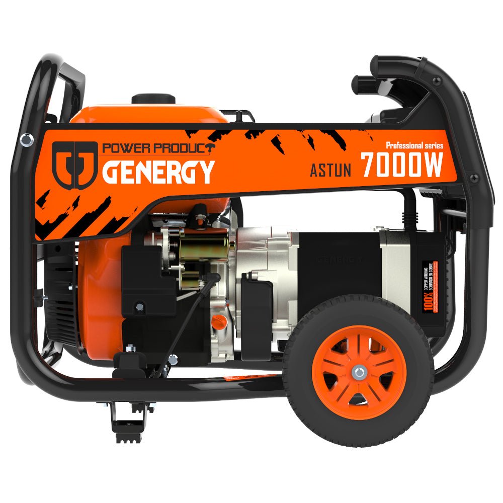 Genergy Astún 7000 W – Groupe électrogène essence (démarrage électrique) - MK SELLER EU