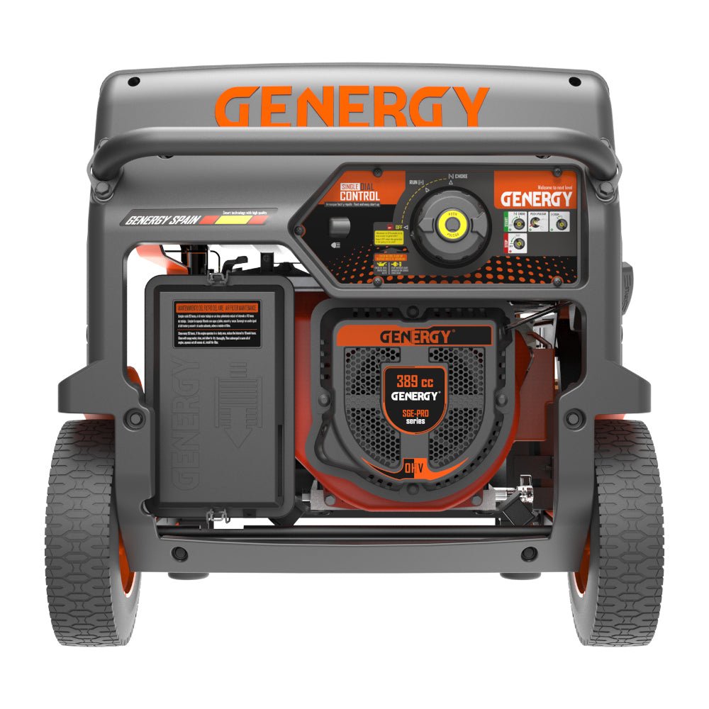 Genergy Baqueira 7000 W – Groupe électrogène essence (démarrage électrique) - MK SELLER EU