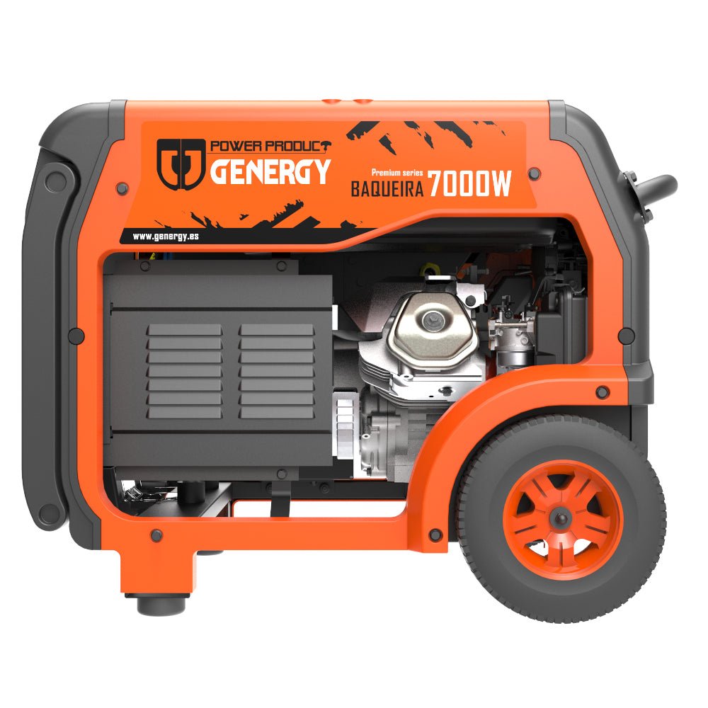 Genergy Baqueira 7000 W – Groupe électrogène essence (démarrage électrique) - MK SELLER EU