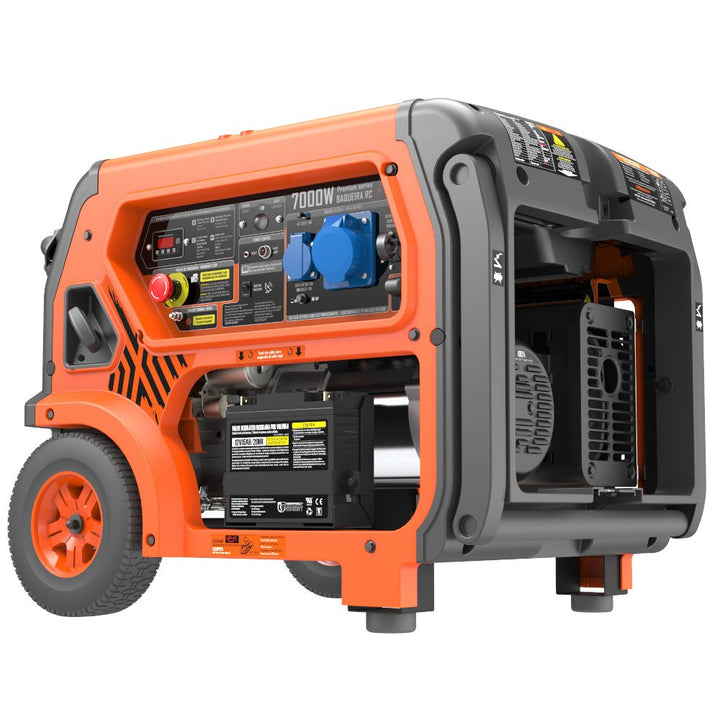 Genergy Baqueira RC 7000 W – Groupe électrogène essence (démarrage électrique + télécommande) - MK SELLER EU