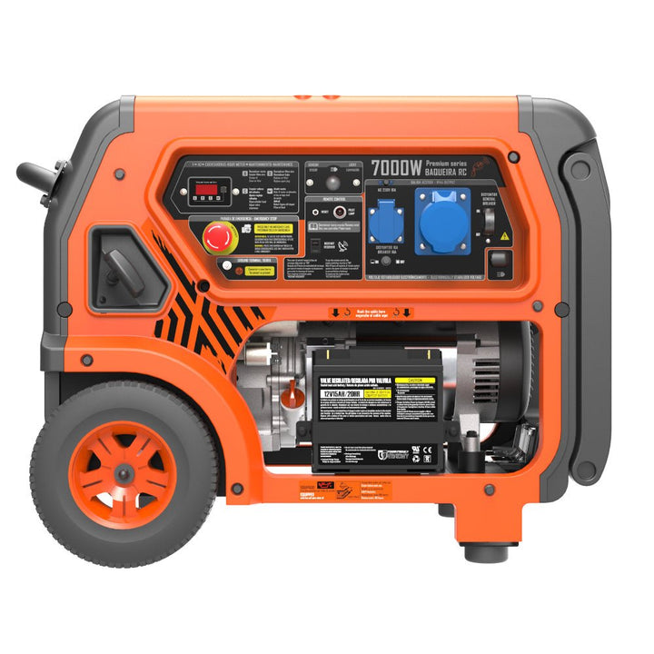 Genergy Baqueira RC 7000 W – Groupe électrogène essence (démarrage électrique + télécommande) - MK SELLER EU
