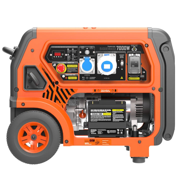 Genergy Baqueira - S 7000 W – Groupe électrogène essence (démarrage électrique) - MK SELLER EU
