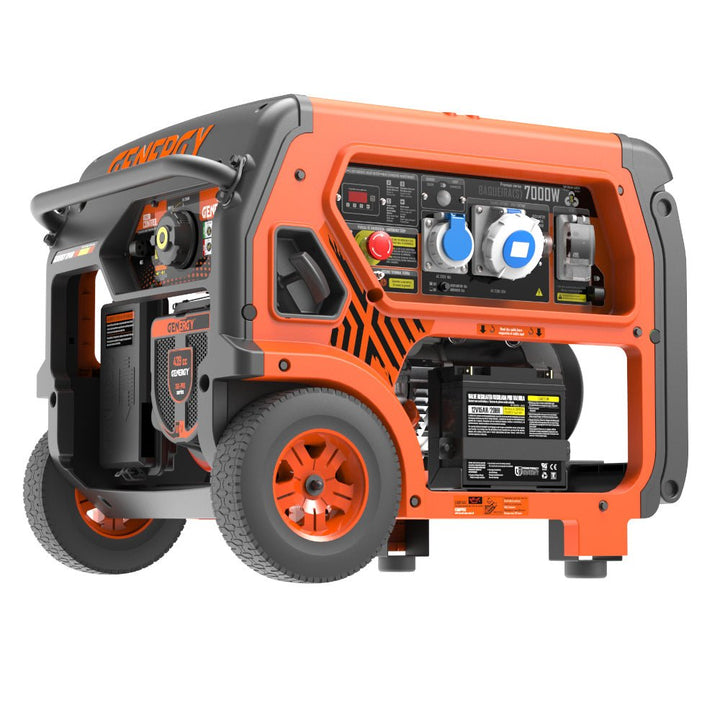 Genergy Baqueira - S 7000 W – Groupe électrogène essence (démarrage électrique) - MK SELLER EU