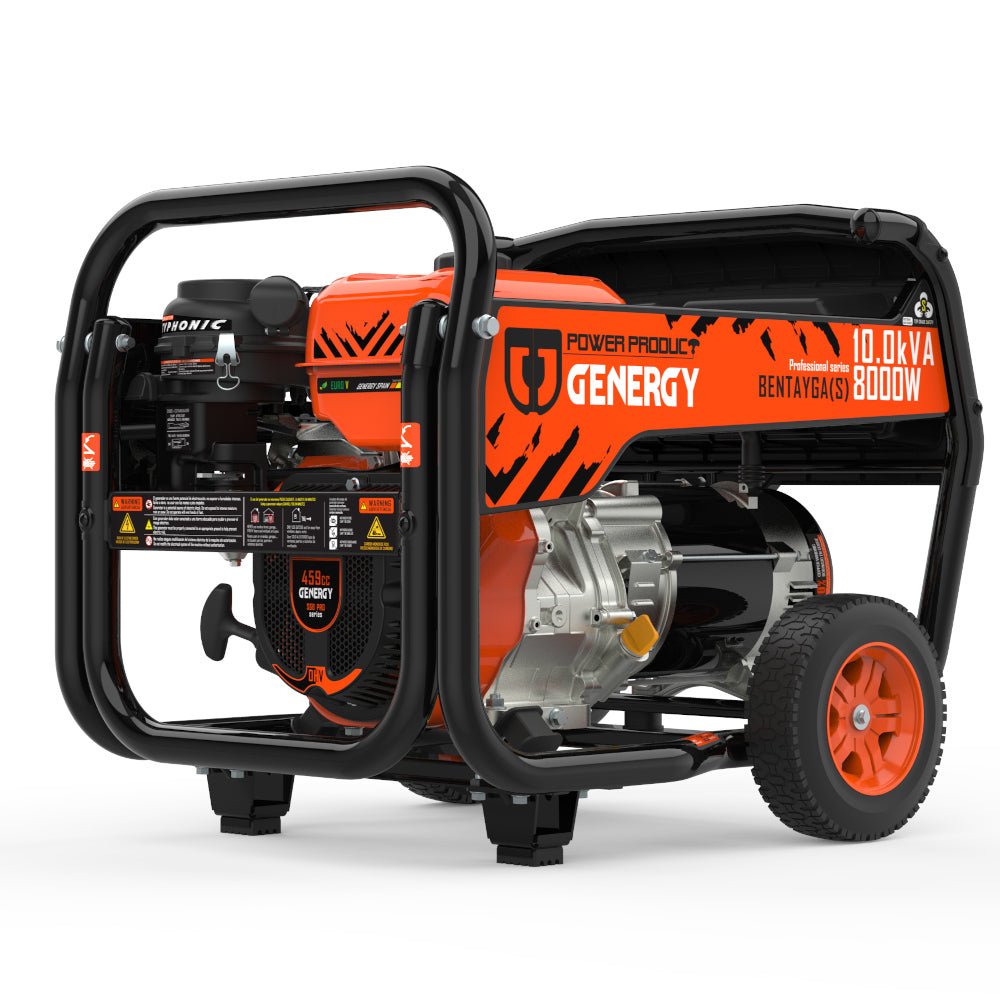 Genergy Bentayga - S 8000 W – Groupe électrogène triphasé (démarrage manuel) - MK SELLER EU
