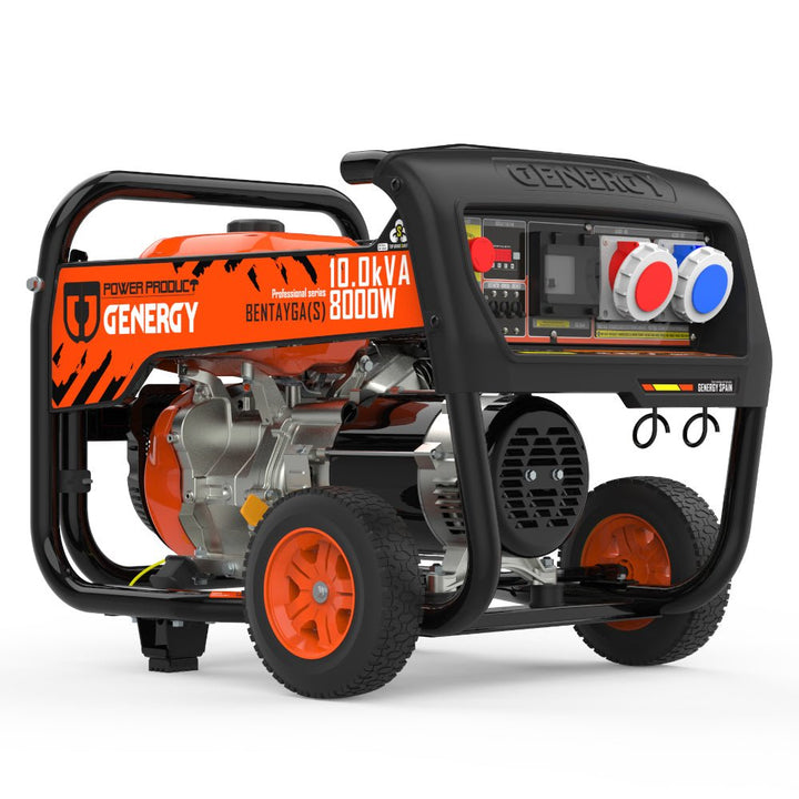 Genergy Bentayga - S 8000 W – Groupe électrogène triphasé (démarrage manuel) - MK SELLER EU