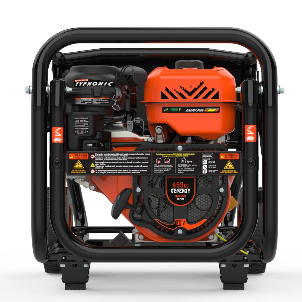 Genergy Bentayga - S 8000 W – Groupe électrogène triphasé (démarrage manuel) - MK SELLER EU