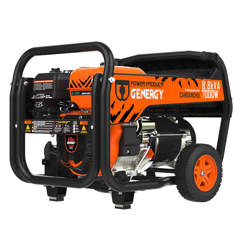 Genergy Candanchú 7000 W – Groupe électrogène triphasé (démarrage électrique) - MK SELLER EU