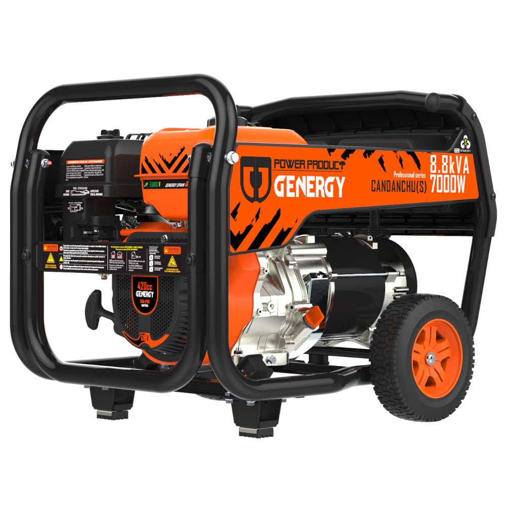 Genergy Candanchú - S 7000 W – Groupe électrogène triphasé (démarrage manuel) - MK SELLER EU