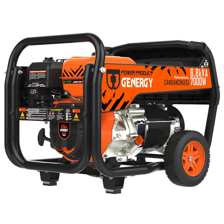 Genergy Candanchú - S 7000 W – Groupe électrogène triphasé (démarrage manuel) - MK SELLER EU
