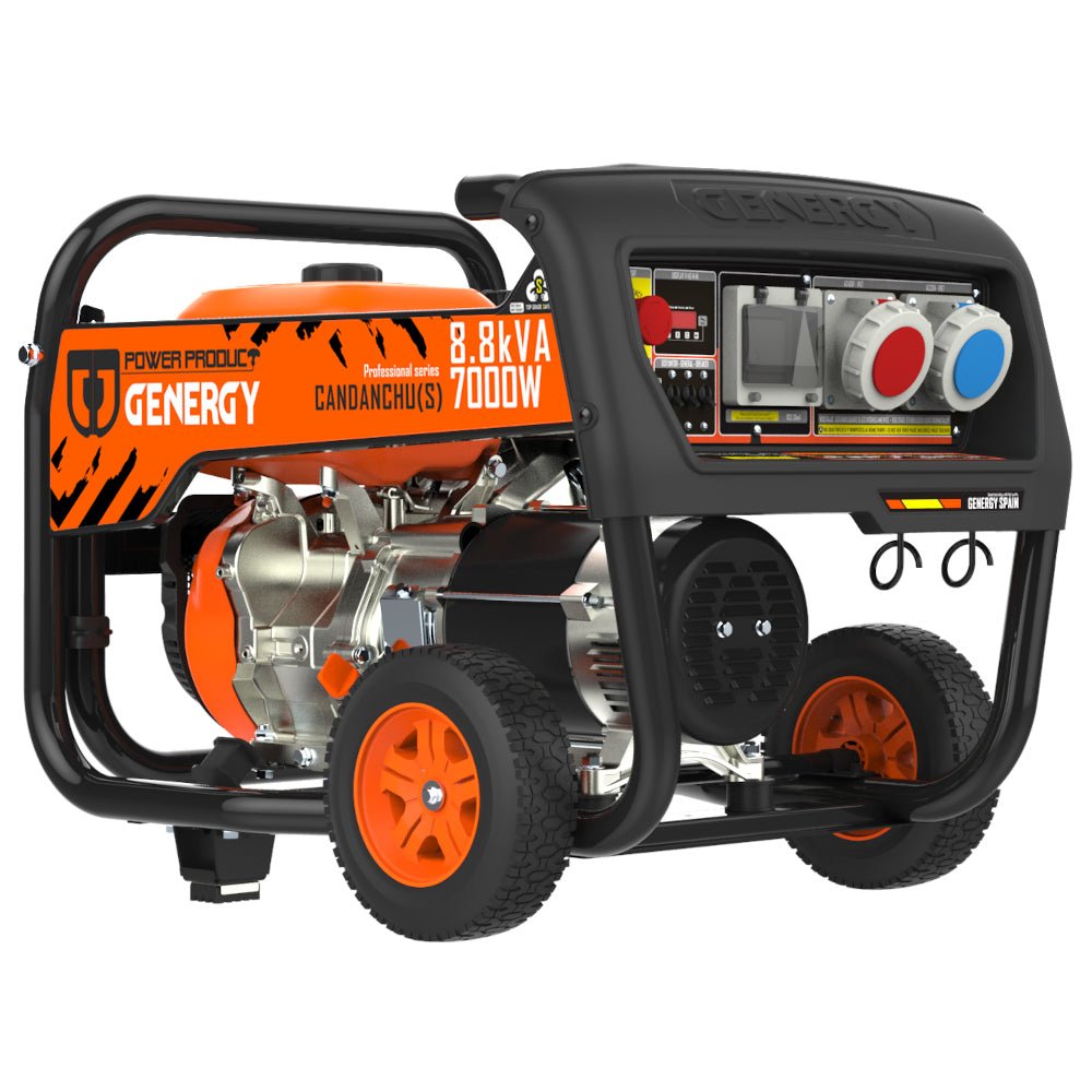 Genergy Candanchú - S 7000 W – Groupe électrogène triphasé (démarrage manuel) - MK SELLER EU