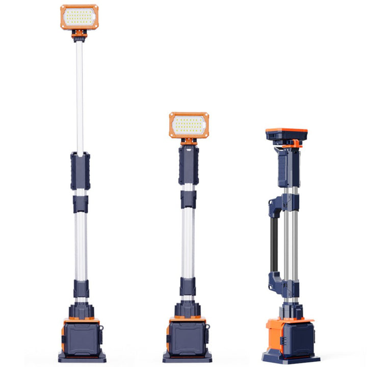Genergy DIRECT - 100 4000 lumens – Tour d'éclairage télescopique - MK SELLER EU