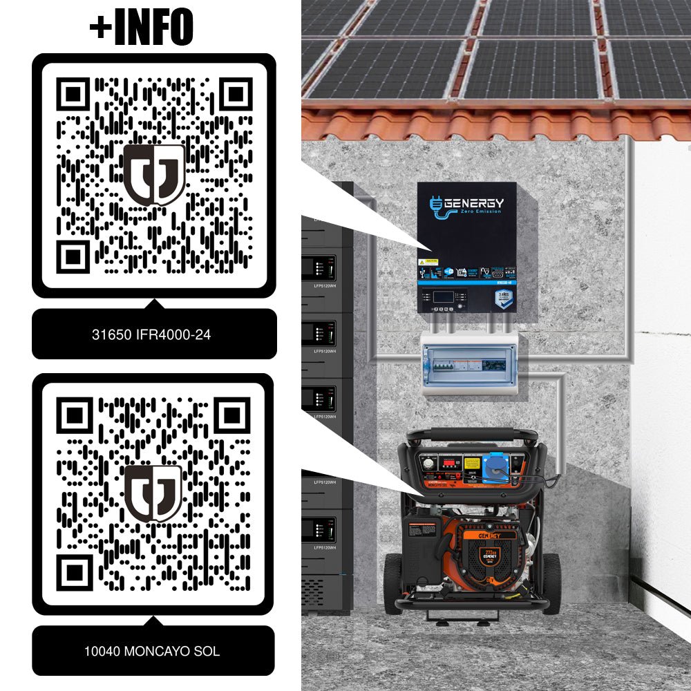 Genergy Eco 4000 – Kit solaire hybride - MK SELLER EU