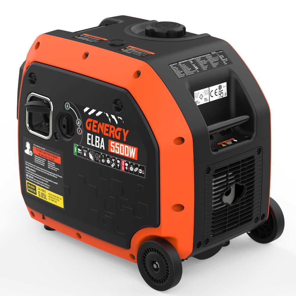Genergy Elba RC 5500 W – Groupe électrogène Inverter (démarrage électrique + télécommande) - MK SELLER EU