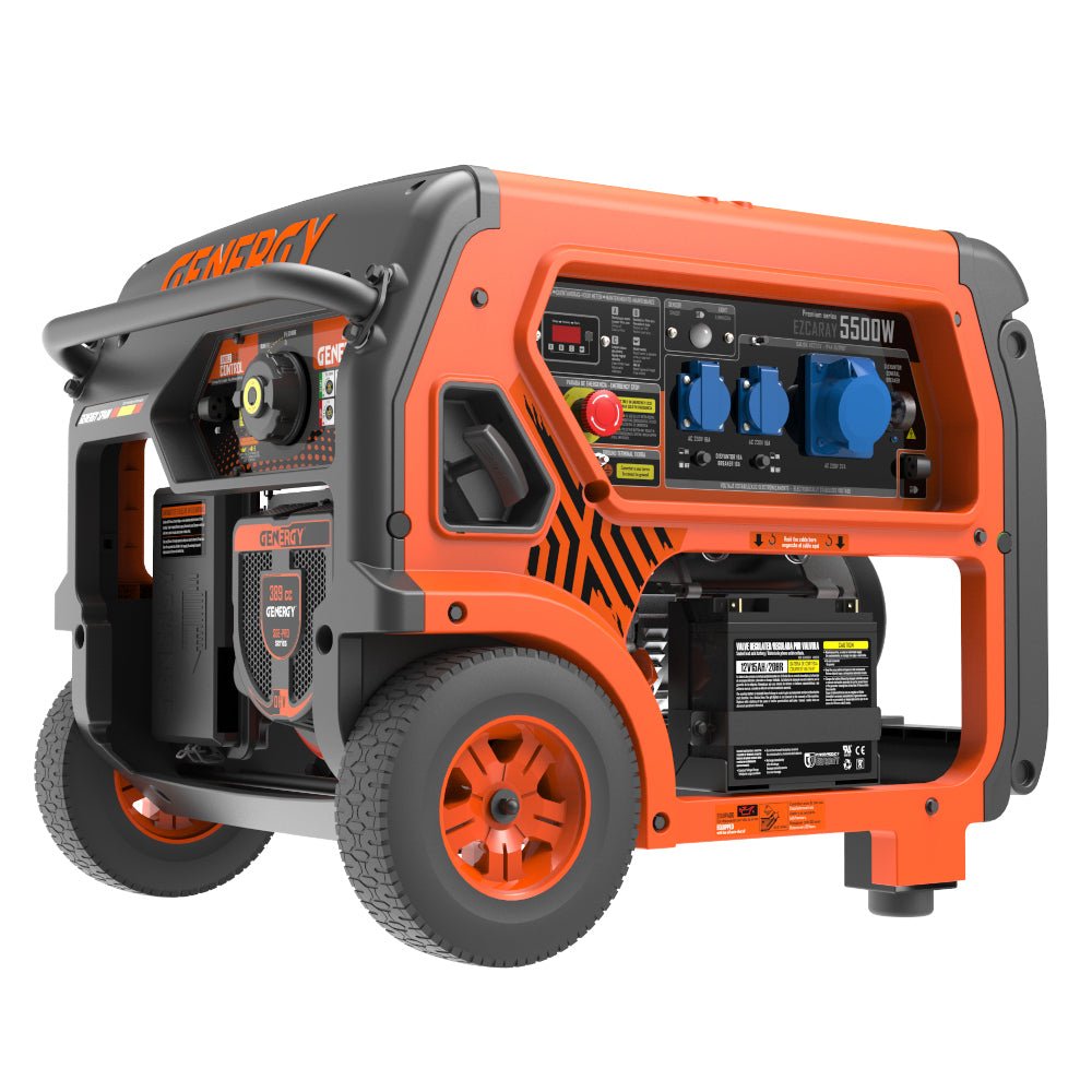 Genergy Ezcaray 5500 W – Groupe électrogène essence (démarrage électrique) - MK SELLER EU