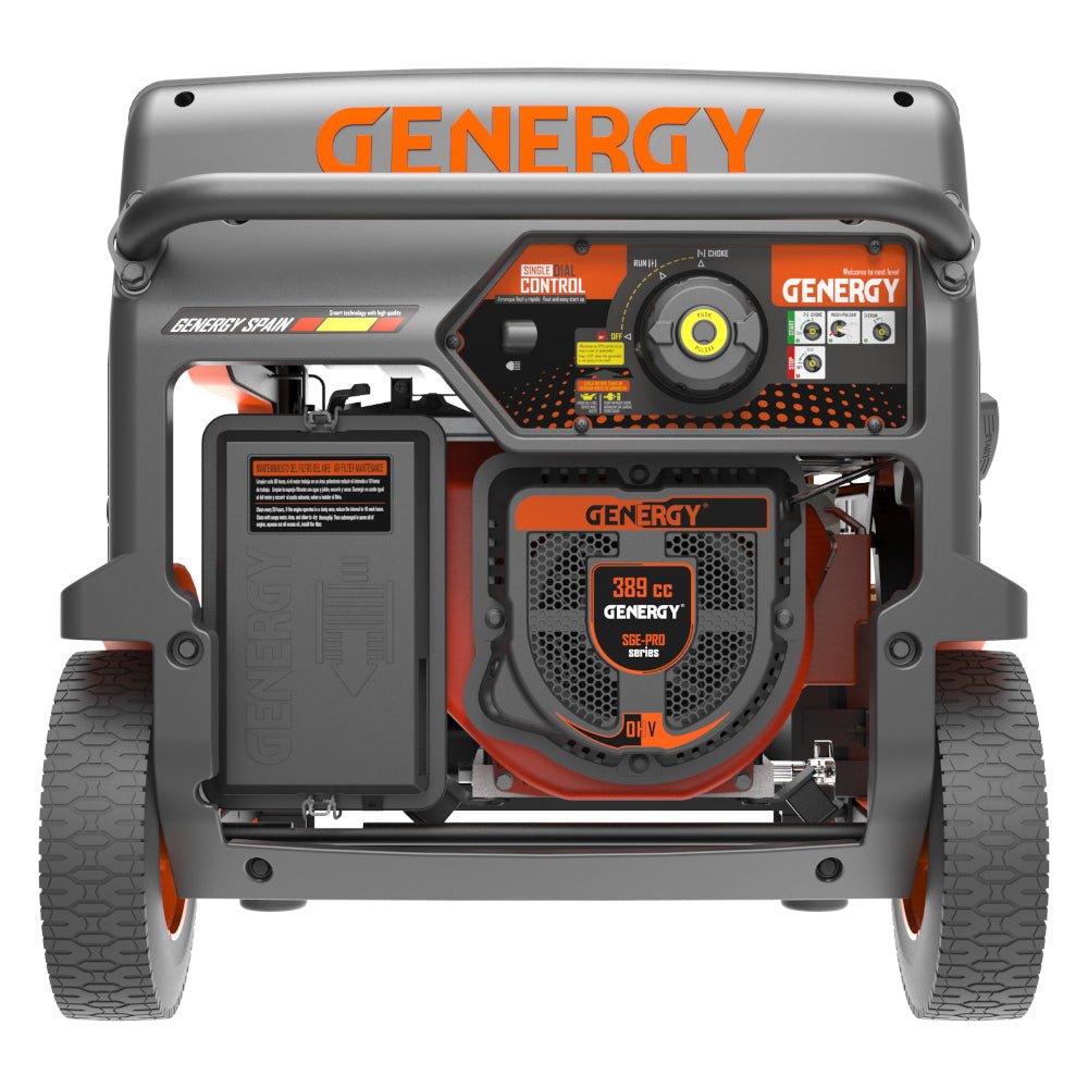 Genergy Ezcaray - S 7000 W – Groupe électrogène essence (démarrage électrique) - MK SELLER EU