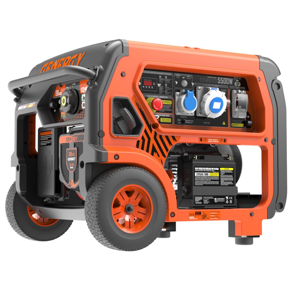 Genergy Ezcaray - S 7000 W – Groupe électrogène essence (démarrage électrique) - MK SELLER EU