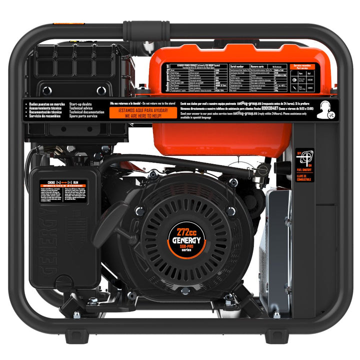 Genergy Feroe 4600 W – Groupe électrogène Inverter (démarrage électrique) - MK SELLER EU