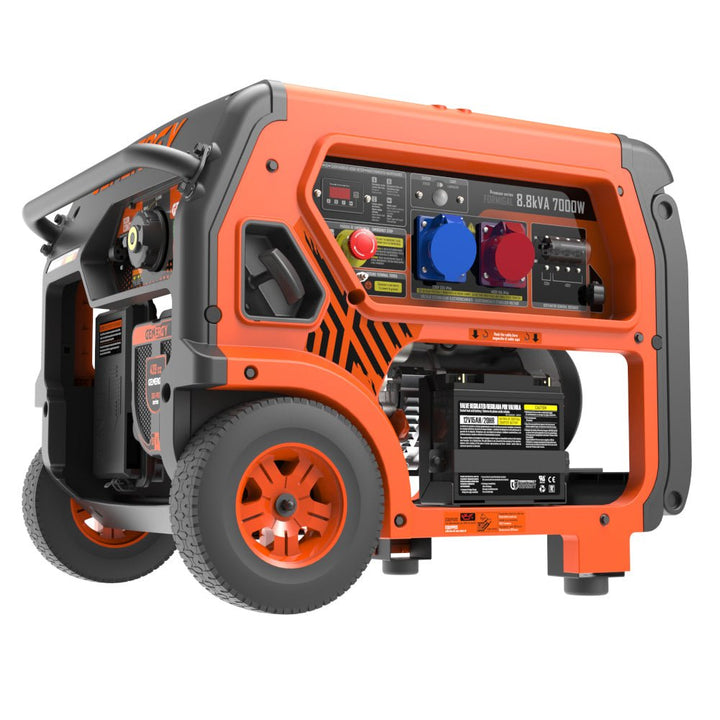 Genergy Formigal 7000 W – Groupe électrogène triphasé (démarrage électrique) - MK SELLER EU