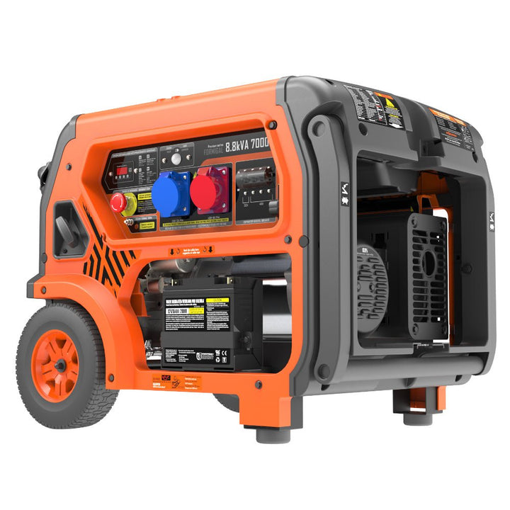 Genergy Formigal 7000 W – Groupe électrogène triphasé (démarrage électrique) - MK SELLER EU