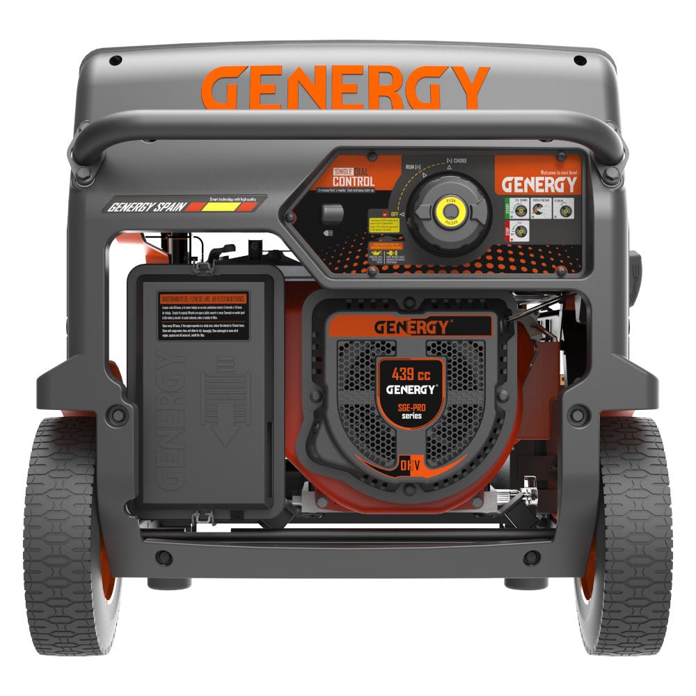 Genergy Formigal - S 7000 W – Groupe électrogène triphasé (démarrage électrique) - MK SELLER EU