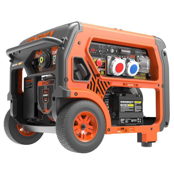 Genergy Formigal - S 7000 W – Groupe électrogène triphasé (démarrage électrique) - MK SELLER EU