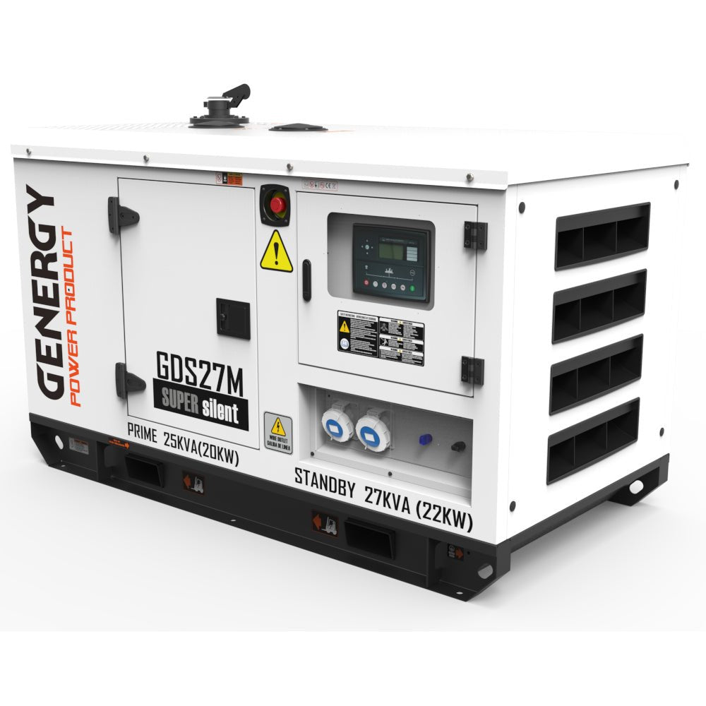 Genergy GDS27M 27 kVA – Groupe électrogène diesel - MK SELLER EU